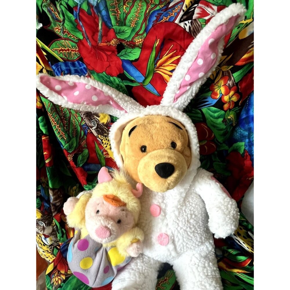 Disney's Winnie The Pooh & Piglet Easter Bunny 20" Plush - Picture 6 of 15